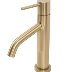 Rea Robinet De Lavabo Js-B253Bg Level Low Brush Gold