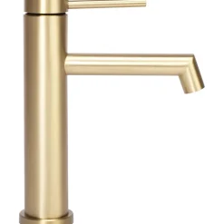 Rea Robinet De Lavabo Js-B310Bg Foss Low Brush Gold