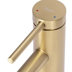 Rea Robinet De Lavabo Js-B310Bg Foss Low Brush Gold