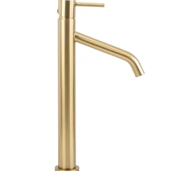 Rea Robinet de lavabo Level brush gold high* Robinet Lave-Mains