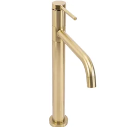 Rea Robinet de lavabo Lugano slim brush gold high