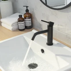 Rea Robinet de lavabo Lungo black low