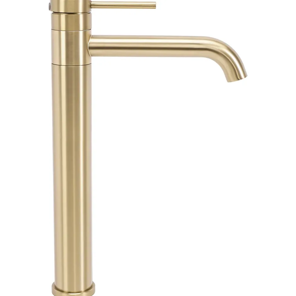 Rea Robinet De Lavabo Lungis High Brush Gold* Robinet Lave-Mains