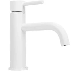 Rea Robinet de lavabo Lungo white low* Robinet Lave-Mains