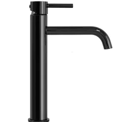 Rea Robinet de lavabo Lungo black metallic high* Robinet Lave-Mains