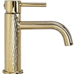 Rea Robinet de lavabo Lungo lungo art gold low