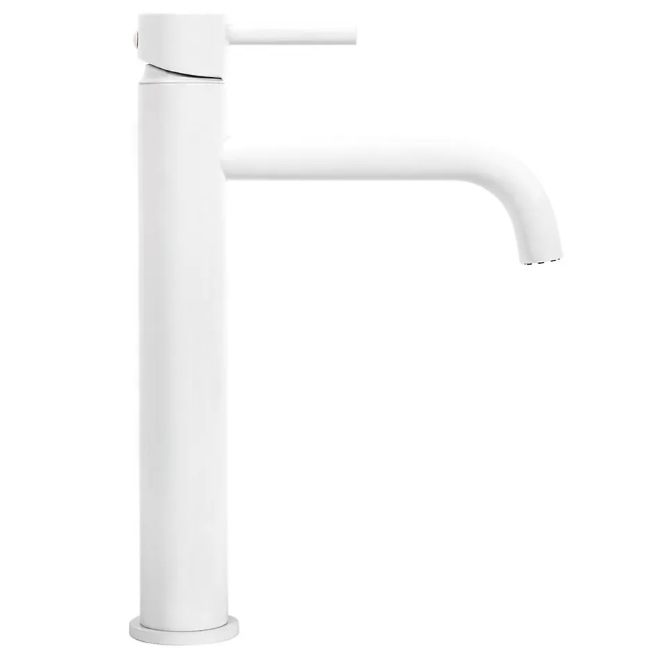 Rea Robinet de lavabo Lungo white high* Robinet Lave-Mains