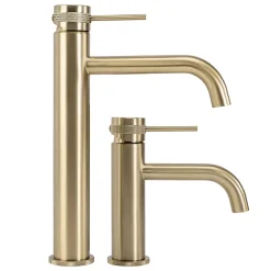Rea Robinet De Lavabo Lungo Grip High Brush Gold* Robinet Lave-Mains