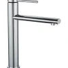 Rea Robinet de lavabo Oval chrome high* Robinet Lave-Mains