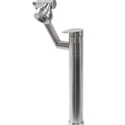 Rea Robinet de lavabo Paco brushed nickel high* Robinet Lave-Mains