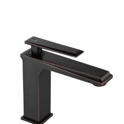 Rea Robinet de lavabo Romano old black low