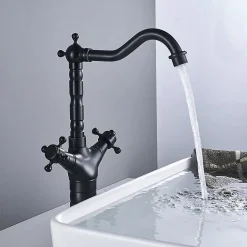Rea Robinet de lavabo Rustico old black* Robinet Lave-Mains