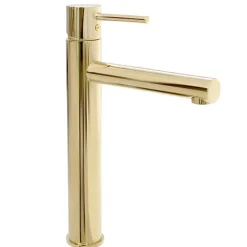 Rea Robinet de lavabo Tess Gold high* Robinet Lave-Mains