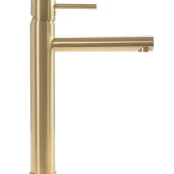 Rea Robinet de lavabo Tess brush gold high