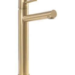 Rea Robinet de lavabo Tess brush gold high