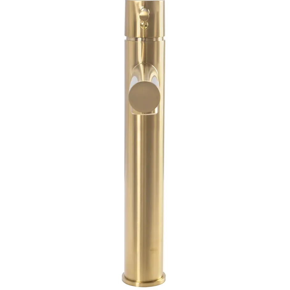 Rea Robinet de lavabo Tess brush gold high