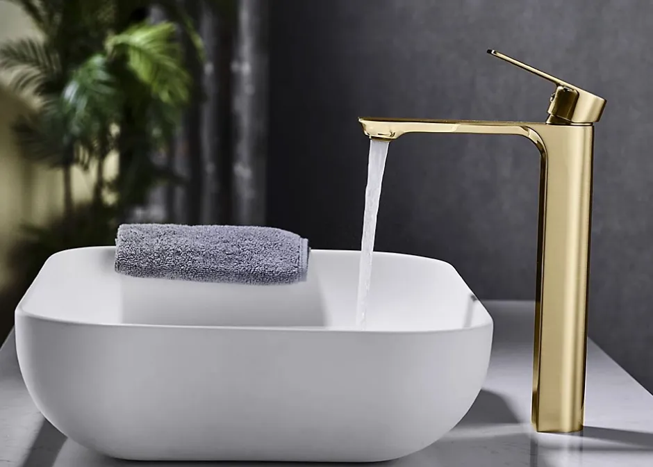Rea Robinet de lavabo Urban gold high