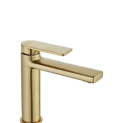 Rea Robinet de lavabo VERSO Brush Gold low* Robinet Lave-Mains