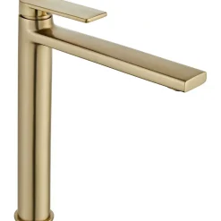 Rea Robinet de lavabo Verso brush gold high