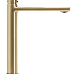 Rea Robinet de lavabo Verso brush gold high