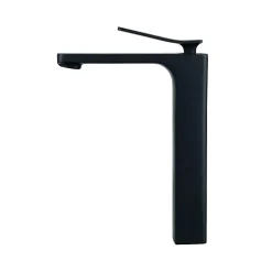 Kroos Robinet de lavabo surélevé pour Vasque Noir* Robinet Lave-Mains