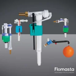 Flomasta Robinet flotteur Fill BE 3/8 remplissage différé* Chasse D'Eau