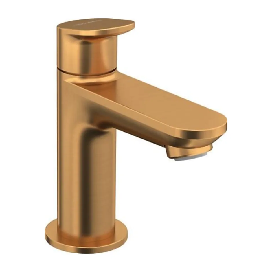 Duravit Robinet lave-mains eau froide Wave bronze brossé* Robinet Lave-Mains