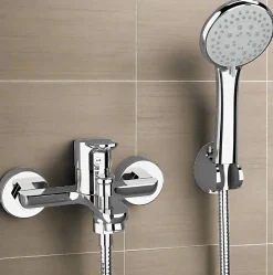 Valaz Robinet mitigeur baindouche ULTIMA chrome