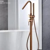 Imex Robinet Mitigeur de Baignoire sur Pied Or Rose Cuivré Brossé CORCEGA BBECO1/ORC