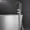 Imex Robinet Mitigeur de Baignoire sur Pied Chrome CORCEGA BBECO1* Robinet De Baignoire