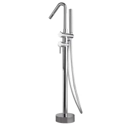 Imex Robinet Mitigeur de Baignoire sur Pied Chrome CORCEGA BBECO1* Robinet De Baignoire