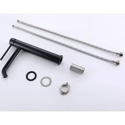 Bellegno Robinet mitigeur de lavabo thermostatique GRAZIOSA noir mat