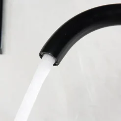 Bernstein Robinet mitigeur de luxe sur pied 8028B en noir* Robinet De Baignoire
