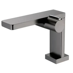 Bernstein Robinet mitigeur monocommande design gun métal pour lavabo ou vasque NT3110G