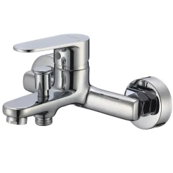 Saniverre Robinet mitigeur mural Bain et Douche NERO -* Robinet De Douche