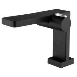 Bernstein Robinet mitigeur noir pour lavabo ou vasque NT3110B