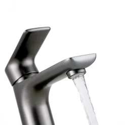 Bernstein Robinet mitigeur pour lavabo ou vasque 4024G - gun métal* Robinet Lave-Mains