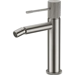Imex Products Robinet monocommande bidet en laiton finition nickel brosse avec cartouche ceramique