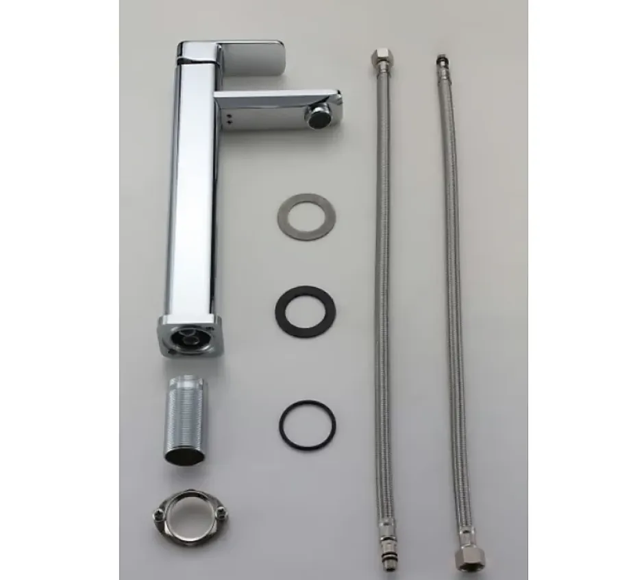 Bernstein Robinet pour lavabo de Salle de bain - Chrome - 1234* Robinet Lave-Mains