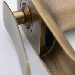 Kroos Robinet pour vasque antique laiton finition bronze