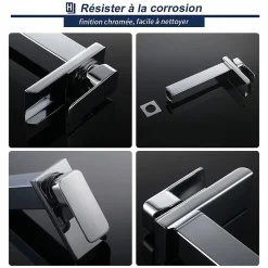 Homelody Robinet Salle de Bain Cascade Haut Mitigeur pour Vasque Chromé Robinet Design Moderne Corps en Acier Inox