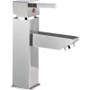 Autres Robinet salle de bain design mitigeur de lavabo chromé à économie d'eau vidage complet