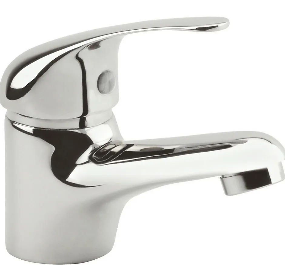 Autres Robinet salle de bain mitigeur de lavabo bas chromé vidage complet