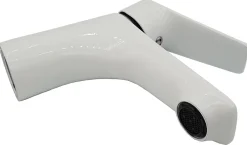 Invena Robinet Salle De Bain Mitigeur Lavabo Blanc Monocommande Dokos* Robinet Lavabo Et Vasque