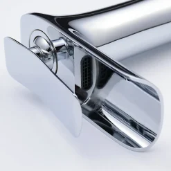 Kroos Robinet vasque jet cascade, style contemporain - Chromé* Robinet Lave-Mains