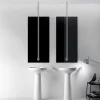 Bernstein Robinetterie pour installation au plafond DROP 135 - longueur 135cm - finition Chrome