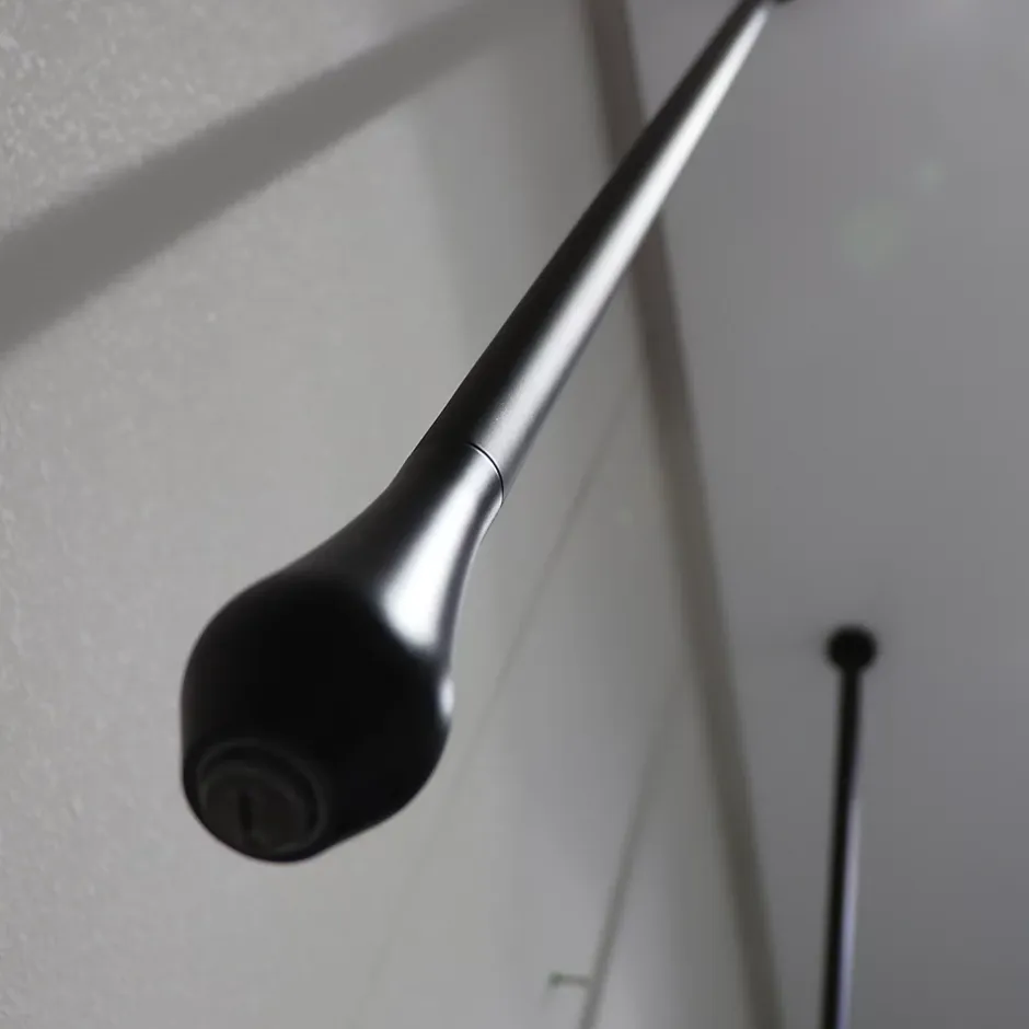 Bernstein Robinetterie pour installation au plafond DROP 135 - longueur 135cm - finition Chrome