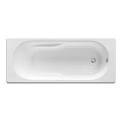 Roca Baignoire rectangulaire Neo Genova avec dossier, accoudoirs, poignées sculptées - Blanc 180x80cm* Baignoire Droite