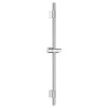 Roca Barre de douche Sensum 700mm avec support douchette, Chromé* Pommeau De Douche, Flexible Et Barre De Douche