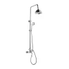 Rousseau Colonne de douche avec robinet mitigeur mecanique Retro - Chrome* Colonne De Douche Mécanique